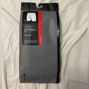 Built to move 7 inch boxer. Lululemon. Luxtreme. NWT. Grey/black. Size XL